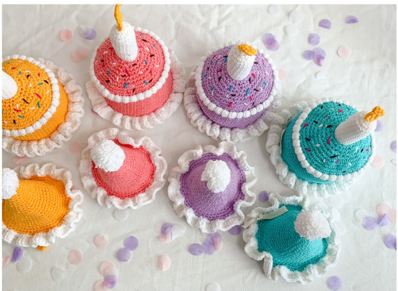 Birthday Cake Rattle Toy — view 4
