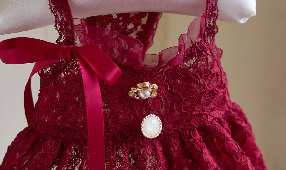 Holiday Bustier (Burgundy) — view 5
