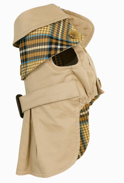 Check Trench Coat — view 4