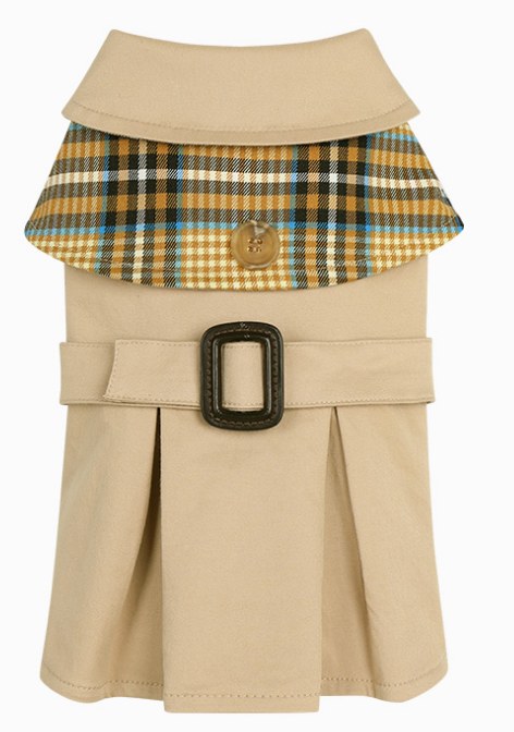 Check Trench Coat — view 5