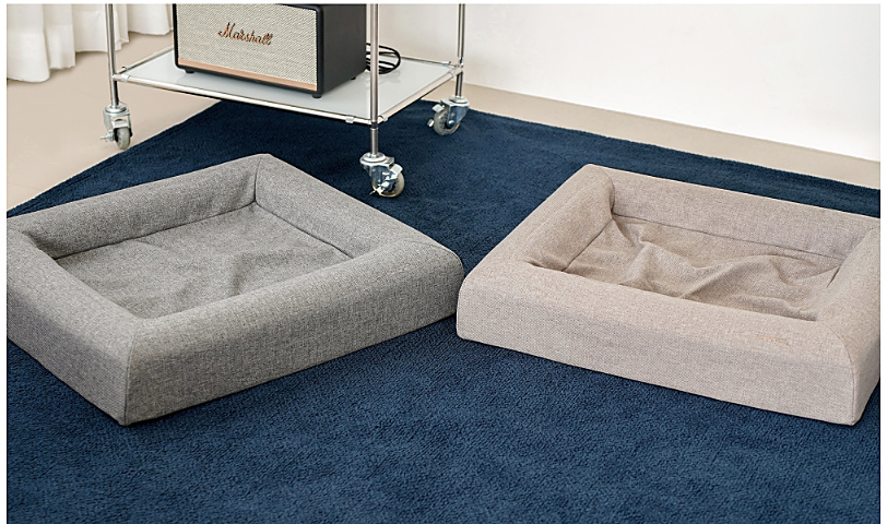 Gel Comfort Orthopedic Bed · Night Grey — view 2
