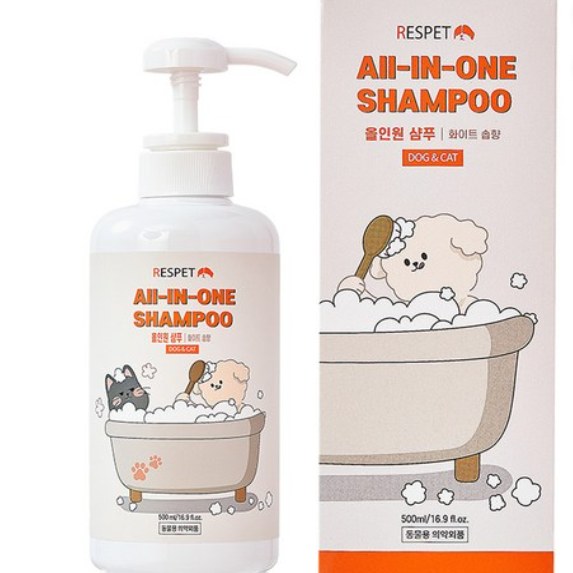 Korean Gentle All-in-One Shampoo